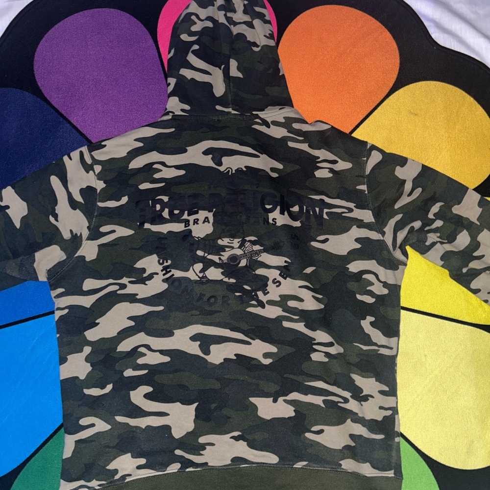 True Religion Camo Hoodie
